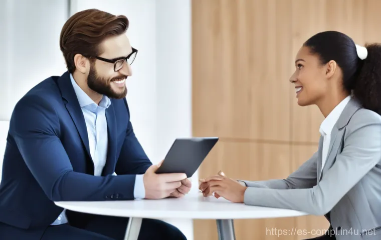 규제준수 분야의 대기업 취업 팁 - **Prompt:** A diverse group of modern compliance professionals, men and women of various ethnicities...