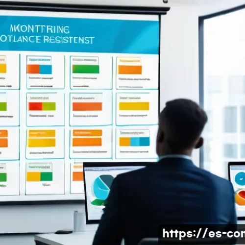 Home 32 규제준수 업무에서 발생한 문제 해결 사례 - A modern corporate office environment showing a diverse team of professionals engaged in a complianc...